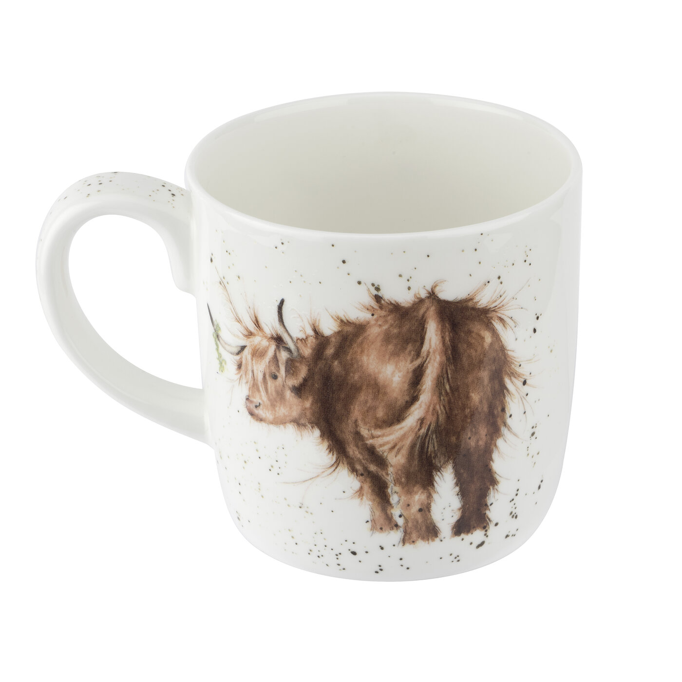 Royal Worcester Wrendale Designs Mug 14 Ounce Daisy Coo Cow